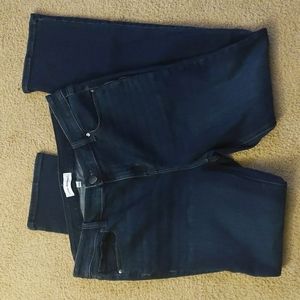 Lane Bryant Dark Blue Straight Leg Jeans